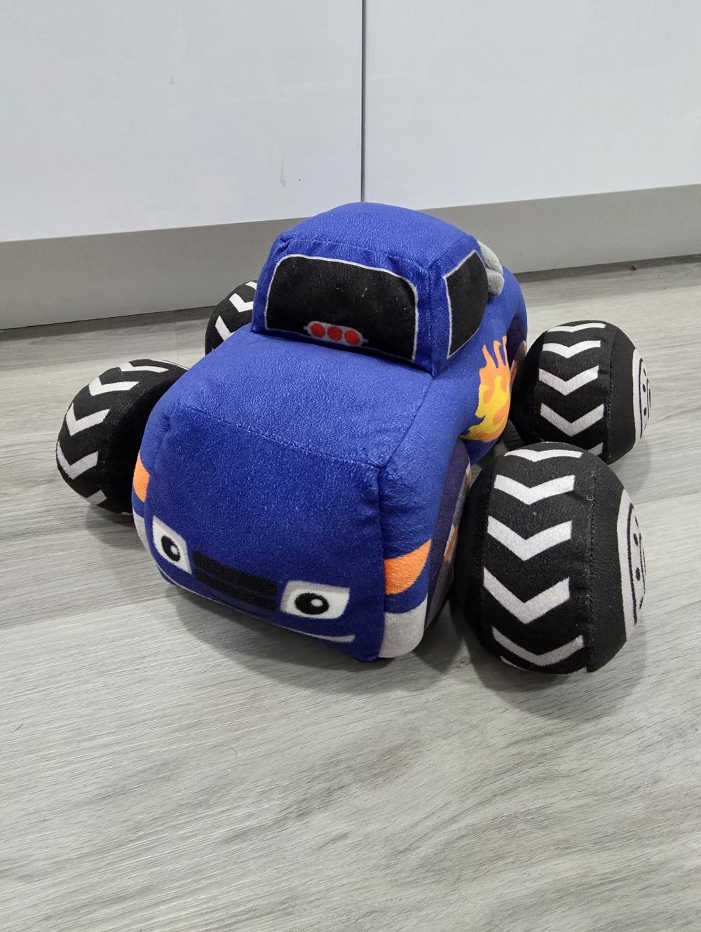 Blue Monster Truck 12in Plush
